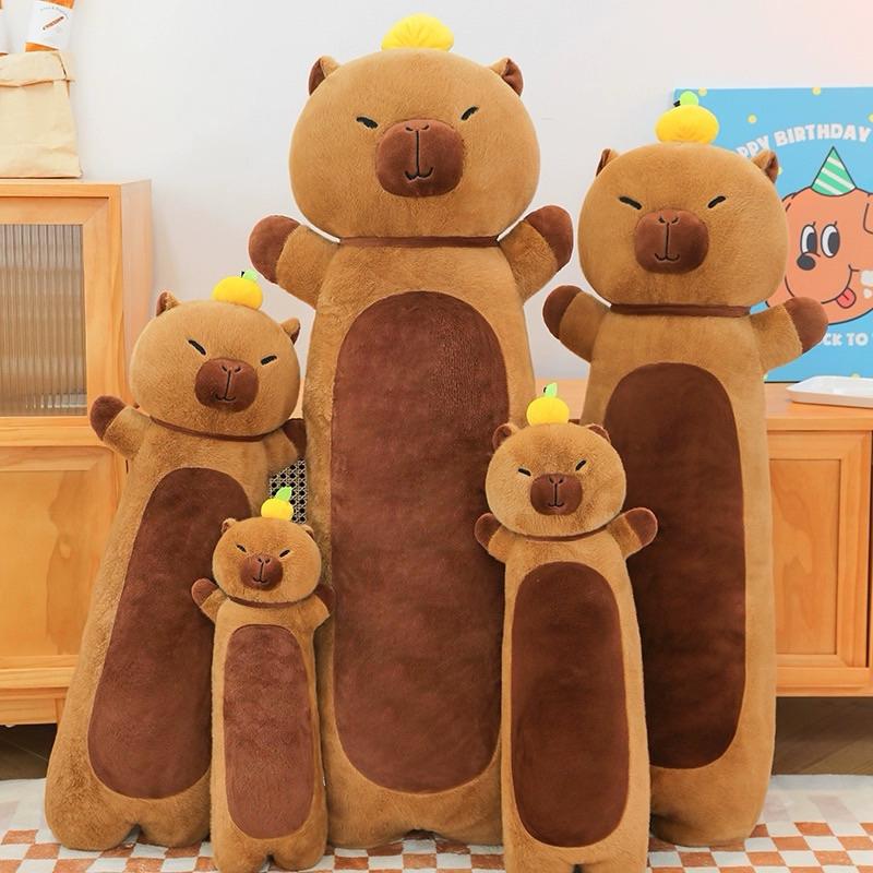Gối ôm Capybara dáng đứng hàng siêu đẹp đủ size - Chuột lang nước capybara 1