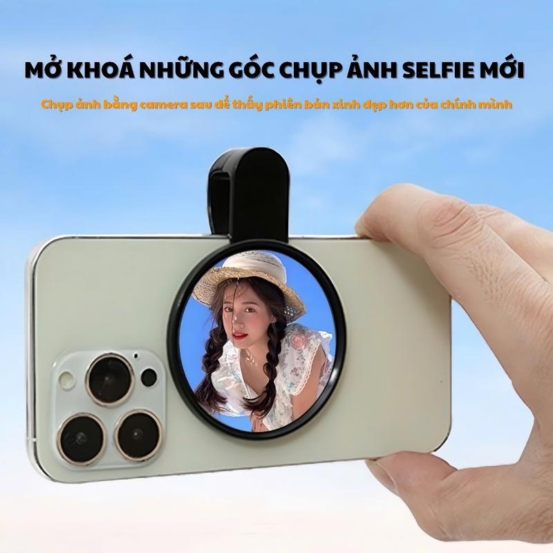 Gương selfie phía sau điện thoại di động