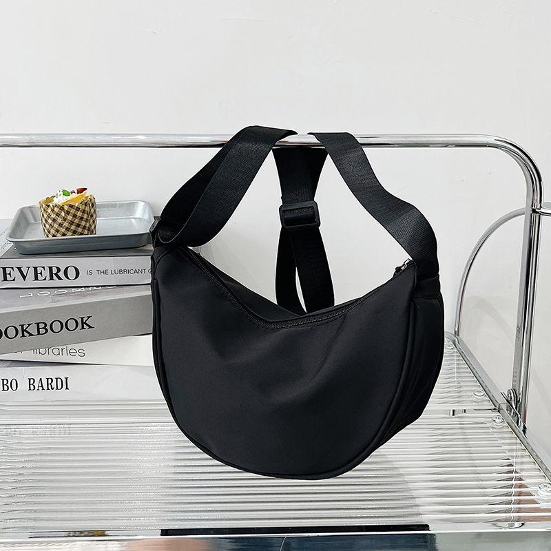 Túi Bánh Bao Nylon Mùa Hè, Dễ Phối Đồ Cho Học Sinh, Túi Đeo Chéo Một Bên Vai Dưới Cánh Tay, Cá Tính Giá Trị Cao, Nhẹ, Thích Hợp Đi Du Lịch, [1707 Đánh Giá Tích Cực] 6