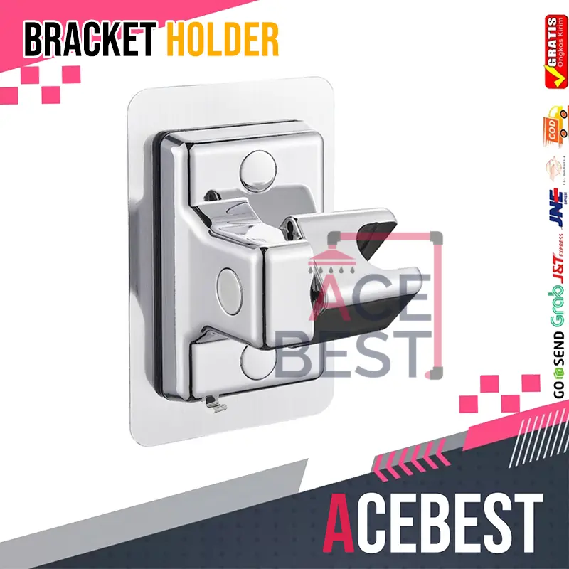 Holder Shower Tempel Lem Putar 360 Derajat Gantungan Shower Bidet ZJ-250 Air Peralatan