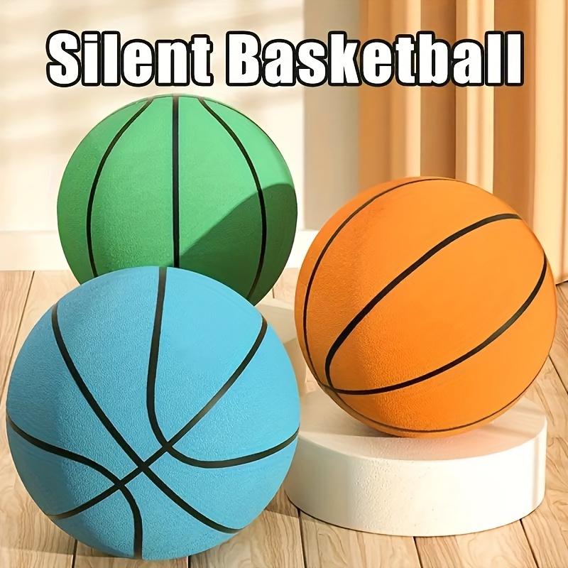 Ballon De Basket Silencieux SKIKHN 21 Cm – Mousse PU Haute Densité, Rebond Réduit à 2 DB – Pour Enfants Et Adultes