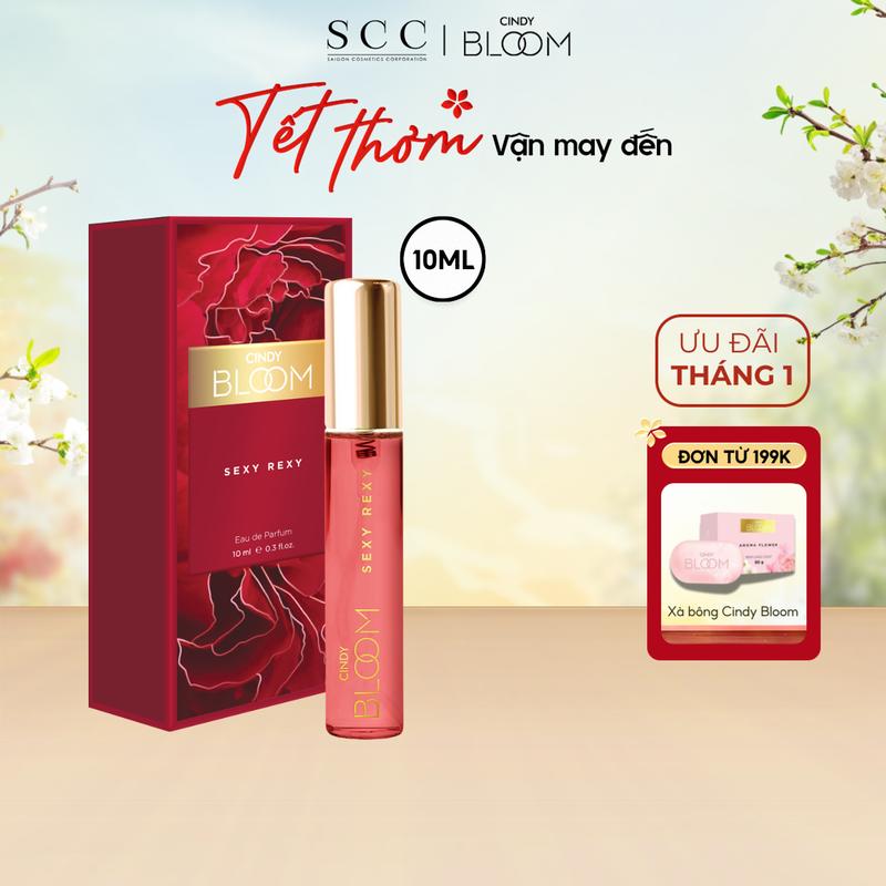 Nước hoa nữ Cindy Bloom Sexy Rexy gợi cảm nóng bỏng 10ml Quà tặng bạn gái Quatangbangai