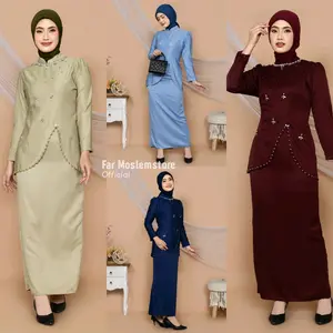 VOL 2 FELICIA ONESET MELAYU BAJU KURUNG MALAY KEKINIA/SET ROK MAXMARA LUXURY APLKASI PAYET MUTIARA/ELIZA SET READY STOCK/FAR MOSLEMSTORE