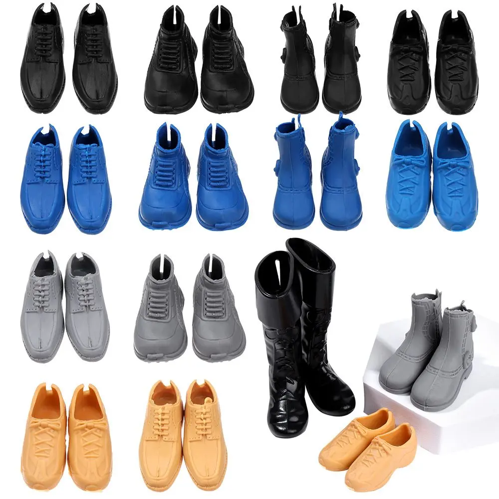 Multistyles Decors Parts Original Boots Sandals Prince Males Kids DIY Dressing Doll Shoes