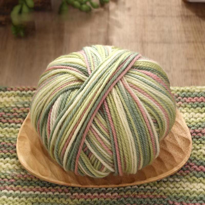Product Introduction of 50g/Roll Sequin Mohair Yarn Soft Warm Baby Wool Crochet Yarn DIY Handmade Knitting Sweater Shawl Hat Bag Thread Sewing Supplies 20