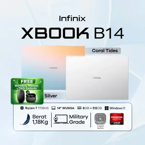 INFINIX XBOOK B14 RYZEN 7 7735HS 16GB 512GB W11 14.0WUXGA IPS