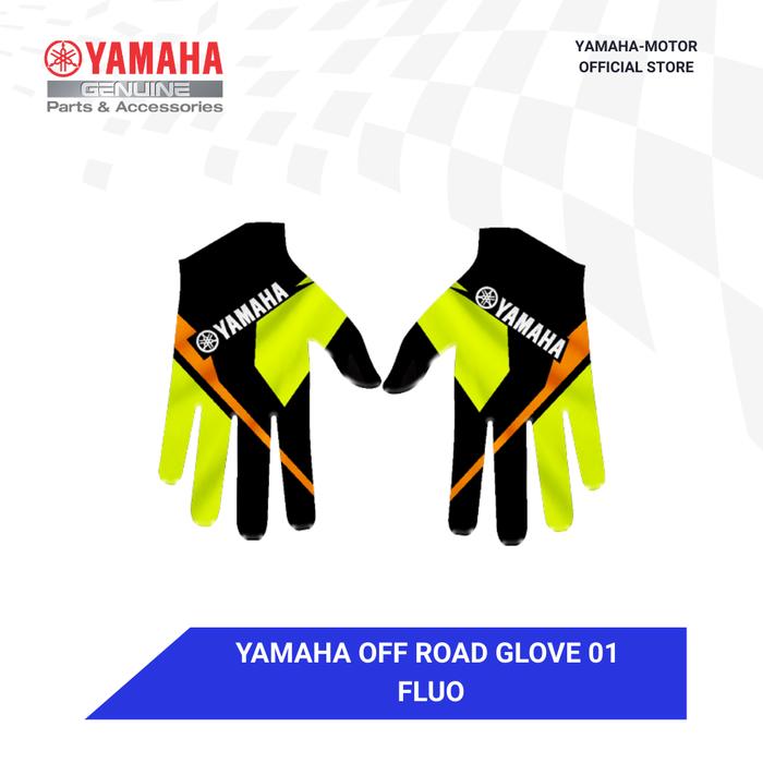 Gambar Yamaha Off Road Glove 01 Fluo - L dari Yamaha Motor Genuine Kab. Bogor Tokopedia