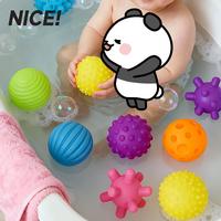Gambar GEMBIRA TOYS 6Pcs Mainan Mandi Bayi Bola Puzzle Pijat Lembut Suara | Edukasi Perkembangan Sensorik Aman Bayi 0-2 Tahun - Boxed 1（6pcs） dari GEMBIRA TOYS Mall Kab. Tangerang 3 Tokopedia