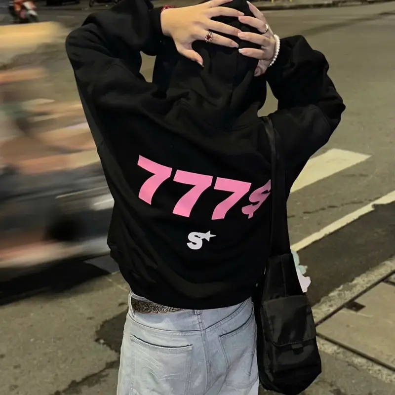Áo Hoodie Form Boxy NOLOVE-NOLIFE 777 / Chính Hãng Sober / Unisex / Nỉ Bông 4