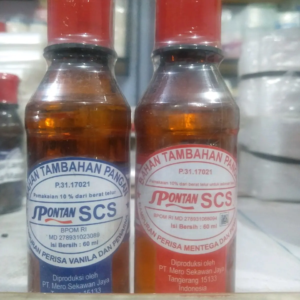 spontan SCS bahan pelembut kue 60ml