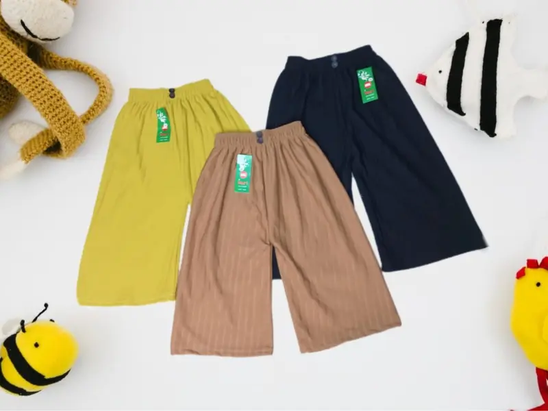 BAWAHAN KNIT ANAK 100RIBU DAPAT 6PCS. Celana Fashion 0