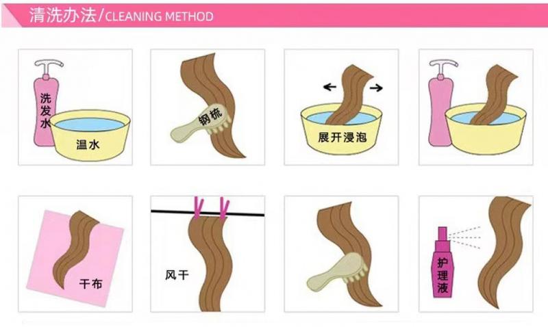 Product Introduction of Xinqin Foreign Trade European and American Women's High-End Rose Net Synthetic Wig Fashion Fluffy Short Hair Chemical Fiber Full Head Cover 1
