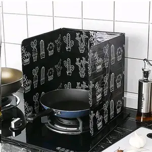 Pelindung Anti Cipratan Minyak Oil Splash Guard Aluminium Foil Dapur Kompor Penggorengan  Kitchenware Dinding Wajan Air Membersihkan