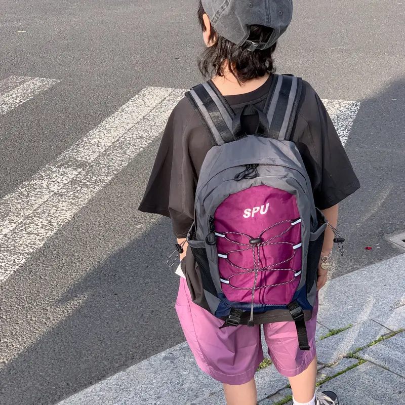 Children's Outdoor Travel Backpack for 6-12 Years Old Lightweight Non-Slip Large Capacity Primary School Student Schoolbag Camping Hiking Backpack