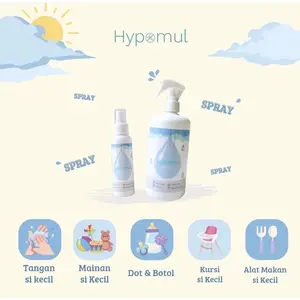 Hypomul Sanitizing Water 500ml - Spray Sanitasi Tangan Bayi & Anak
