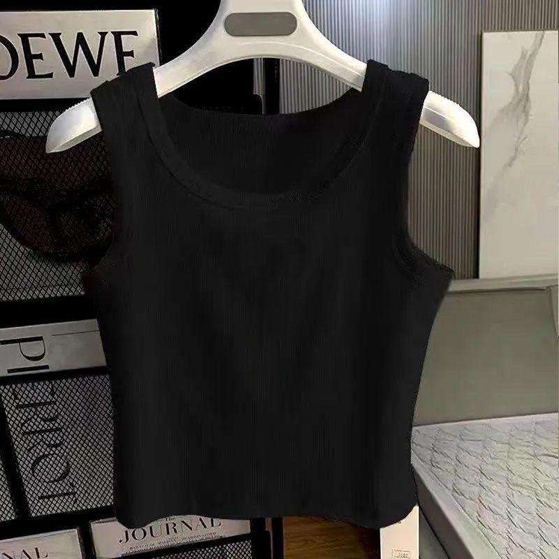 Product Introduction of เสื้อกั๊ก พิมพ์ลายตัวอักษร ทรงสลิมฟิต สายเอี๊ยม สำหรับผู้หญิง ฤดูใบไม้ผลิและฤดูร้อน แมตช์ด้านใน เสื้อแจ๊กเก็ตแขนกุด มาใหม่ในปี 2024 10