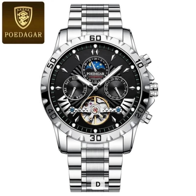Đồng Hồ Nam chạy cơ chính hãng Poedagar 1410