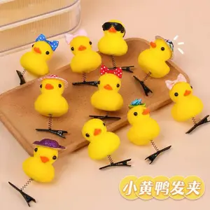 [MS] Jepit Rambut Bentuk Bebek Anak Lucu Jepit Rambut Hair Clip Aksesoris Rambut Motif Karakter Lucu