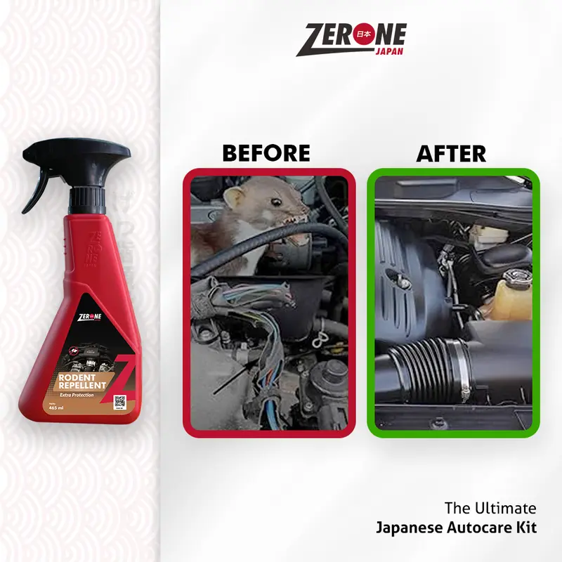 Zerone Rodent Repellent 465 ml - Pengusir Tikus Spray Rumah Kantor Dapur Gudang 3