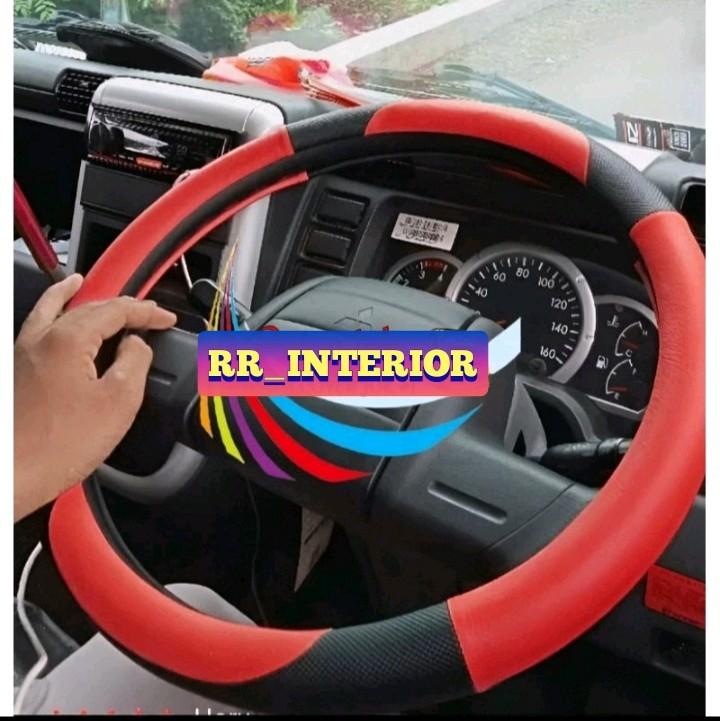 sarung stir mobil l300,sarung stir canter, sarung stir mobil gran max,cover stir mobil motof sabit, steering wheel covers Car 2