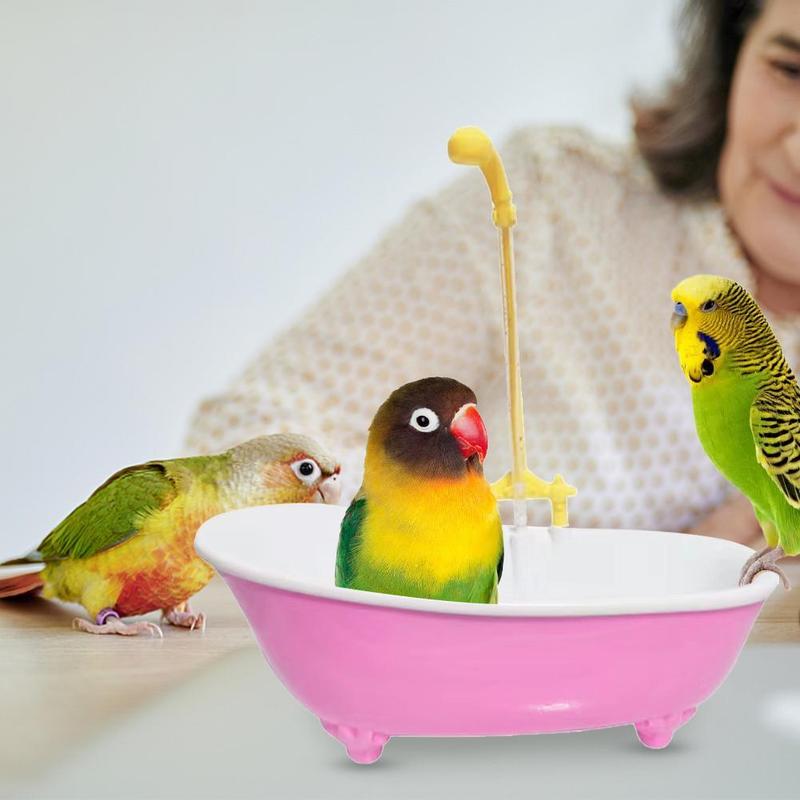 Product Introduction of Parrot Bathing Outside Bath Tub Bird Bathing Pet Supplies V0F8 27