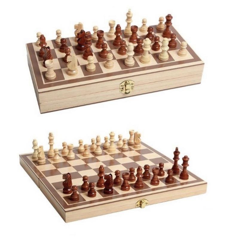COD Yimitoys Chess board made of natural wood MMM-607 fast shipping ...
