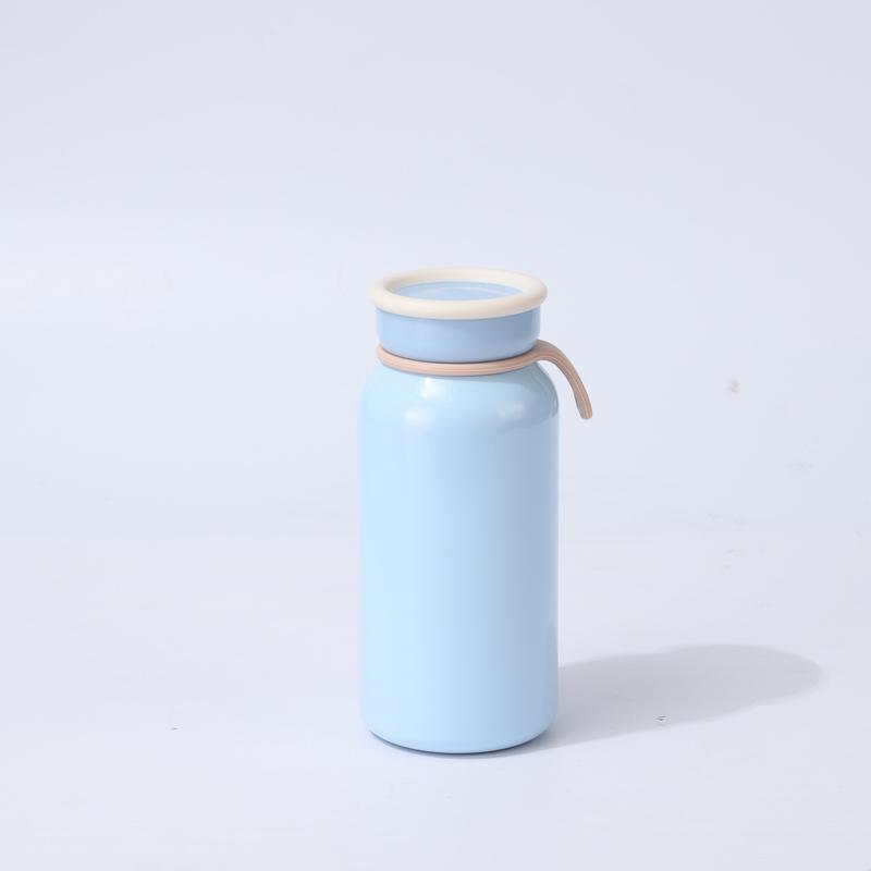 Cốc Sữa, Cầm Tay Mini, Thiết Kế Dễ Thương Cổ Điển Và Đơn Giản, Giữ Dây Nhật Bản, Cốc Giữ Nhiệt, Thích Hợp Cho Học Sinh, Thiết Kế Mới 2