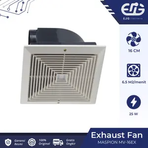 Maspion Exhaust Fan MV-16EX Exhaust Plafon MV16EX / MV16 EX / MV 16EX / MV-16 EX