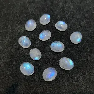 Batu Permata Biduri Bulan Air Laut Natural Moon Stone Sea Water