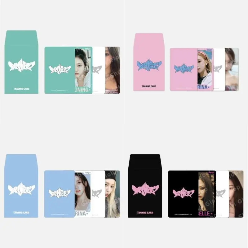 Thẻ Giao Dịch Thế Giới Của Tôi, Album Aespa, Thẻ Ảnh Mùa Đông Karina Giselle Ningning, 3 Mỗi Bộ