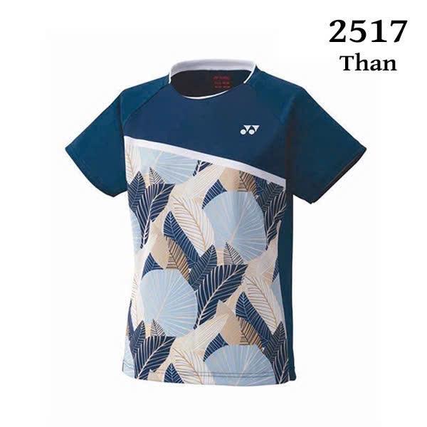 Áo cầu lông, áo thể thao mã 2517, chất thấm hút, dễ hoạt động 1