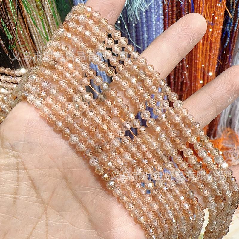 Product Introduction of Hạt pha lê Zircon, nhiều màu, Hạt chuỗi nhiều cắt, Vật liệu sản phẩm bán thành phẩm, Hạt chuỗi dài, Phụ kiện Thủ Công tự làm, Hạt 11