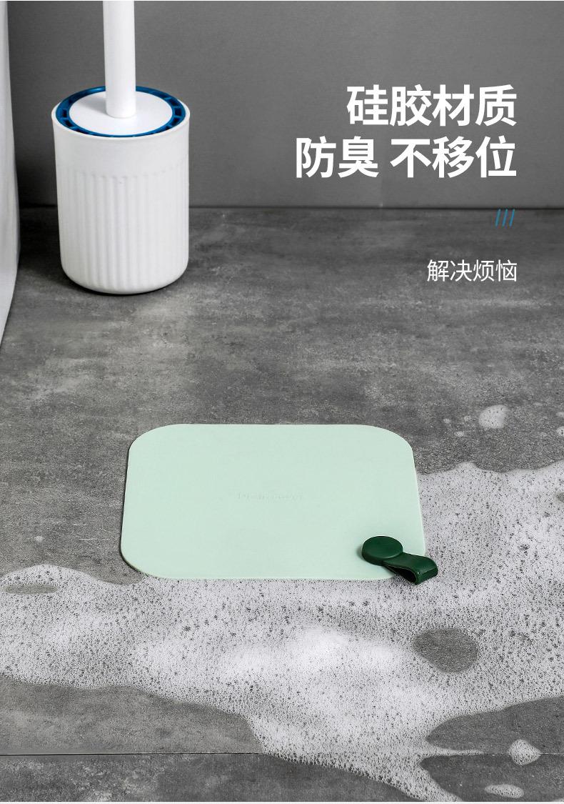 Product Introduction of Sewer Anti-Odor Artifact Floor Drain Odor Preventer Silica Gel Pad Toilet Anti-Odor Deodorant Sealing Cover Closure Toilet 5