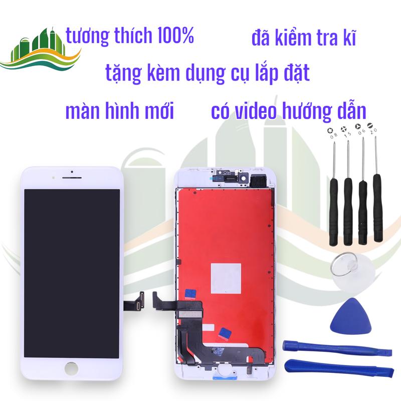 Màn hình LCD chính hãng tương thích với iPhone 8, 8plus đã kiểm tra 100%,  tặng kèm bộ dụng cụ thay màn 2