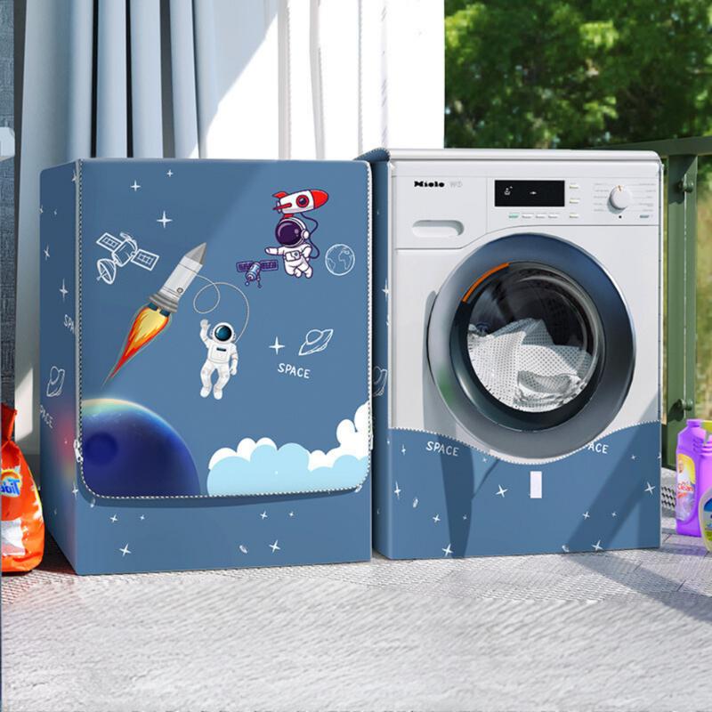 Bọc máy giặt cửa ngang vải bạt cao cấp loại dày đẹp Chống nước Nắp che máy giặt aotrum  maygiat