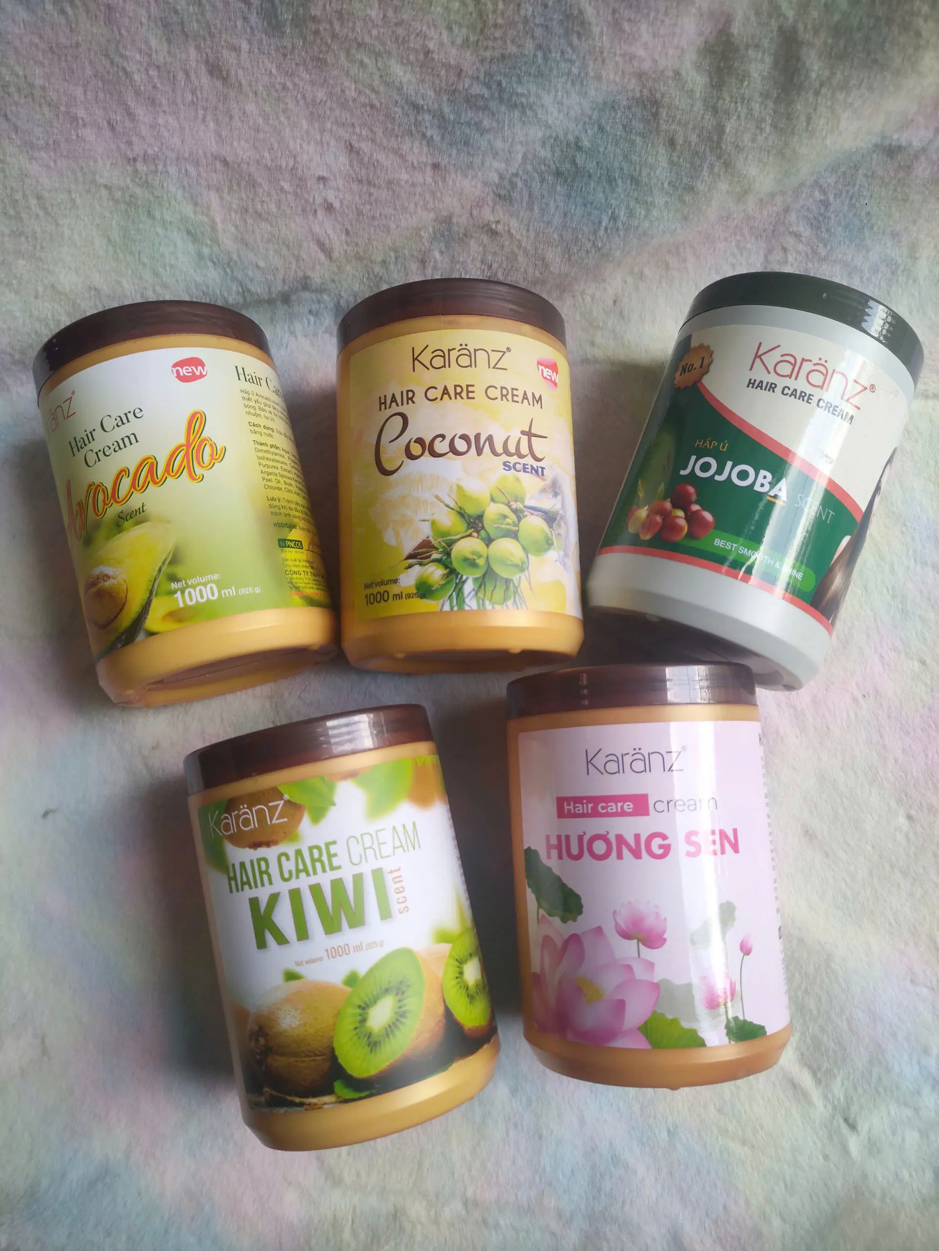 [ 1000ml] Hấp dầu Karanz hủ cao - Chăm sóc tóc
