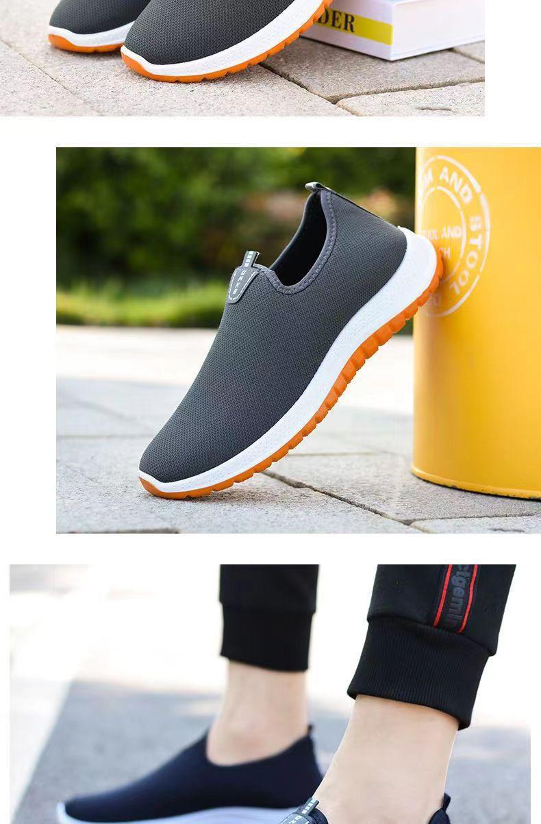 Product Introduction of Giày Vải Bắc Kinh Cũ, Cho Mùa Lò Xo Và Mùa Hè, Có Gót Gân, Giày Thường Ngày Chống Trượt Và Chống Mài Mòn, Thoáng Khí, Giày Lái Xe, Giày Thể Thao dễ phối đồ Phong Cách Hàn Quốc 4