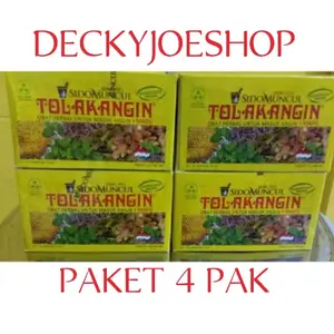 Tolak angin cair 15ml,  paket 4 pak Harga Grosir