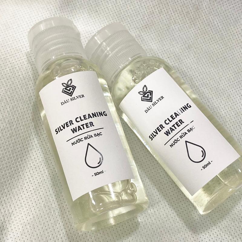 Nước rửa bạc dung dịch làm sáng trang sức DÂU SILVER Làm Sạch