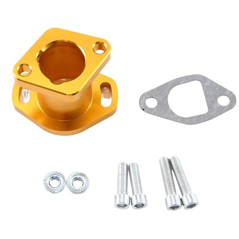 VM22 Carburetor Connector Port Intake Manifold Carburetor Adapter Auto ...