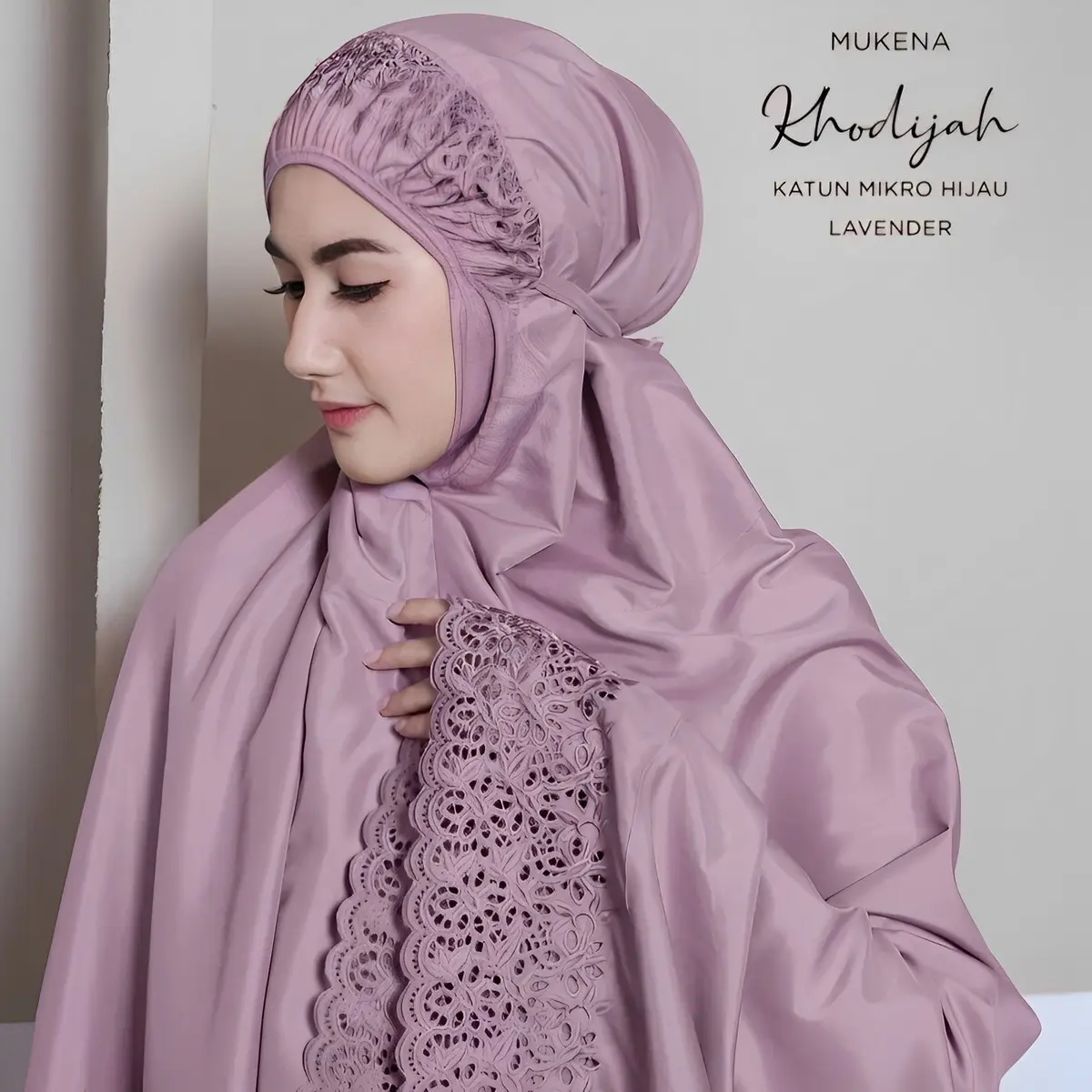 Mukena Dewasa Khadijah Mukenah Jumbo Bahan Katun Bahan Adem