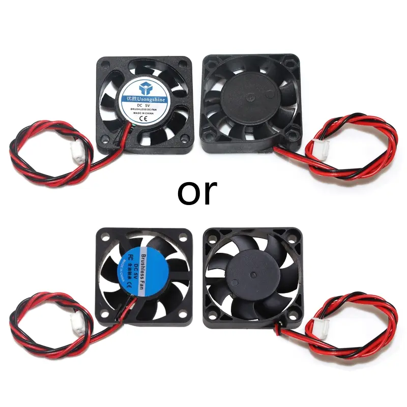 พัดลมระบายความร้อน 40x40x10 มม. 5000-7000 รอบต่อนาที สำหรับเครื่องพิมพ์ 3D Ender 3 CR-10 คูลเลอร์ด้านล่าง