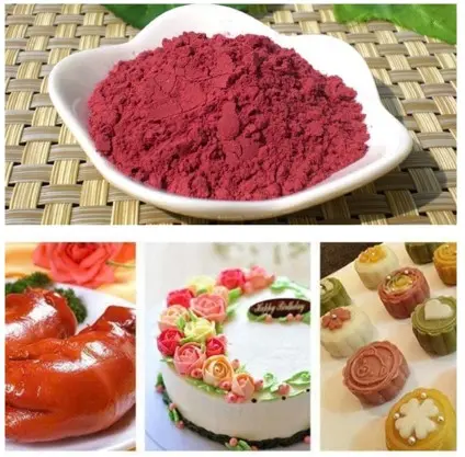 Bột hồng cúc mễ - Bột gạo đỏ tạo màu xá xíu, lạp xưởng, bánh, ướp thịt ...