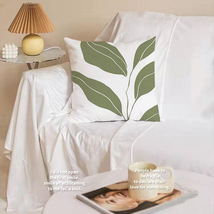 Product Introduction of Đệm Gối, Phong Cách Sang Trọng Giá Cả Phải Chăng Bắc Âu, Màu Xanh Lá Cây, Ngọt Ngào Và Tự Nhiên, Thiết Kế Tối Giản Hiện Đại, Tựa Đầu Đầu Giường, Có Thể Tháo Rời Và Giặt Được, Tùy Chỉnh Họa Tiết 4