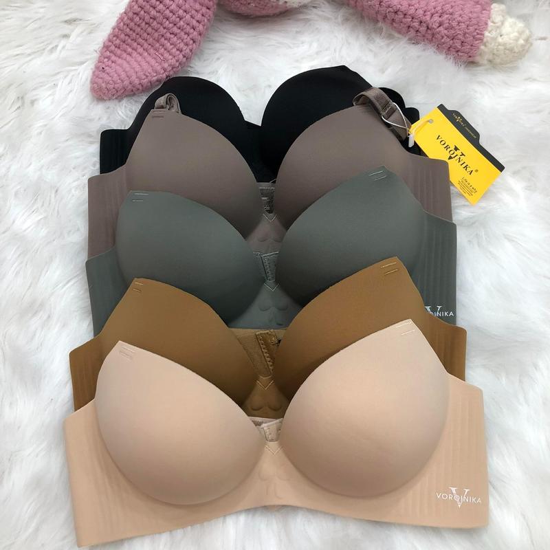D02 (34-40) - Áo su trơn V, áo lót chất su non siêu êm đẹp dày 3 cm - Tân Uyên Shop Nữ Bra Voi Nhung Ren Đen