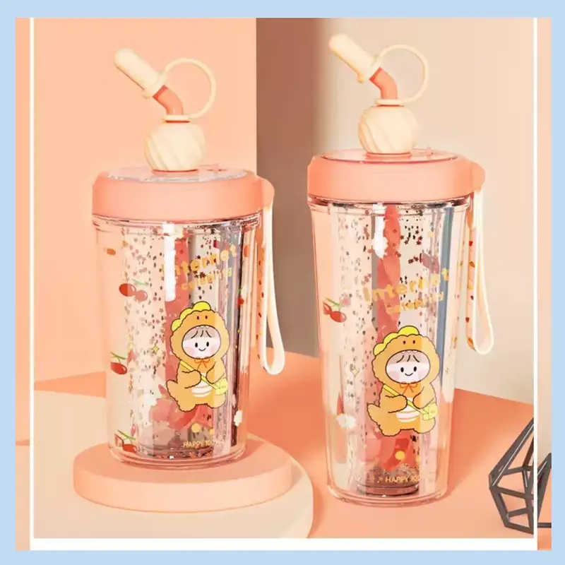 TUMBLER ANAK IMPORT TUMBLER ANAK FRUIT GELAS ANAK IMPORT LUCU BOTOL MINUM ANAK IMPORT LUCU Bottles Kitchenware 3