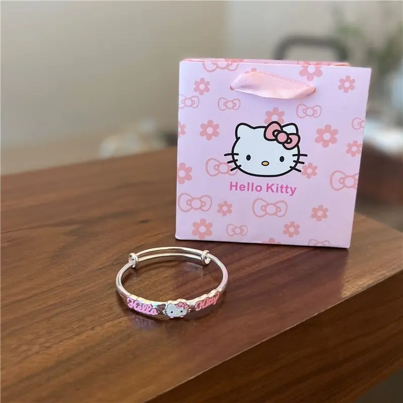Vòng Tay Mèo Kitty, Ngọt Ngào Và Dễ Thương, Vòng Tay Kéo Đẩy, Thích Hợp Cho Trẻ Em Và Người Lớn, Quà Tặng Mùa Tốt Nghiệp Cho Chị Em, Đi Kèm Với Hộp Quà 6