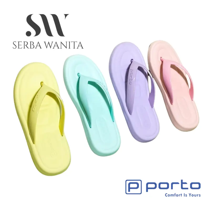 Sandal Jepit Wanita Sendal Wanita Kekinian Sendal Jepit Korea Empuk Flat