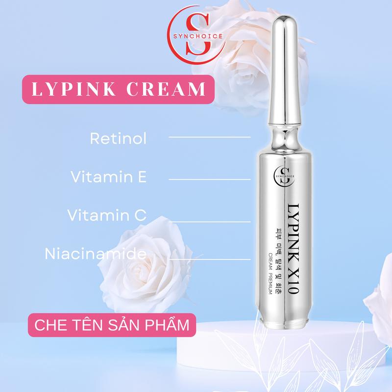 Kem Hồng Nhũ Hoa và Bikini Lypink X10 - Cream Hồng Ti Hiệu Quả Tại Nhà 10ML