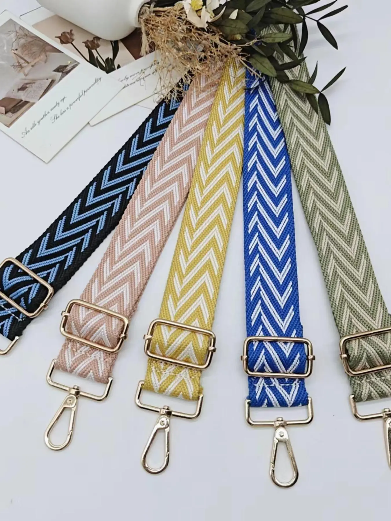 Fashionable Wide Shoulder Strap, Adjustable Bag Strap, Bag Accessories for Women & Men, Casual Trendy Versatile High-quality Daily Bag Strap